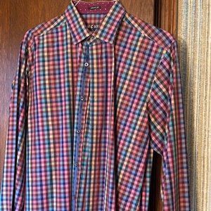 Mens Long Sleeve Button Down Dress Shirt